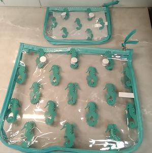 NWOT Seahorse Bogg Bag Insert - 2 piece set